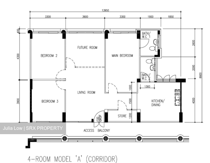Blk 646 Jalan Tenaga (Bedok), HDB 4 Rooms #412515221